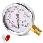 Bpssdi 0-30 Psi Pressure Gauge, 2.5" Dial Size, 1/4" Npt Lower Mount, 304.... Fixed Price $12.51.