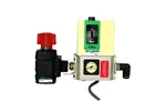 Ckd P4000-8 Mechanical Pressure Switch W/ V1000-8 Shut-off Valve 1/4" Port. Fixed Price $65.00.