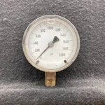 Noshok Glycerine Filled Psi Pressure Gauge 0-2000 Untested. Fixed Price $8.99.