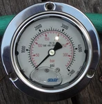 2.5'' Wika Pressure Gauge 5K Liquid Filled Stainless , 1/4'' Npt Lbm Rear. Fixed Price $45.00.