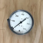 Ametek Usg P844U 138031, Pressure Gauge 3-1/2IN 1/4IN Npt 0-600 Psi. Fixed Price $9.00.