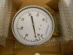 Worksmart Pressure Gauge: 4 1/2 " Dial Lower Mount WS-PE-268. Fixed Price $10.60.