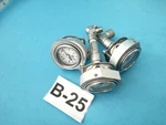 Lot Of 3 Mcdaniel Controls Pressure Gauges 100 Psi Stainless Steel Industrial. Fixed Price $60.00.
