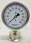 New Ashcroft 1032S3.5 3.5" Filled Sanitary Gauge 0-60 Psi, Tri-clamp. Fixed Price $289.95.