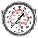 Panel-mount Pressure Gauge, To 200 Psi, In 1/4 Npt, Center Back. Fixed Price $20.39.