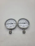 New Ashcroft 35-1009-SW-04L-N1/5BR-XLL Duralife Plus Lot Two G24. Fixed Price $40.00.