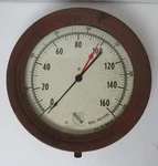 Vintage Ashcroft Large 12 Feet Water / Pressure Gauge, Untested. Fixed Price $34.00.