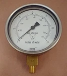 --new Tested-- Wika 974740 0-30"/MMH20 In 1/4" Npt Pressure Gauge 612.20.4". Fixed Price $110.00.