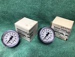 Two (2) Mcdaniel Controls Pressure Gauges, 0-100PSI, 1/8" Npt, R8DL. Fixed Price $29.00.