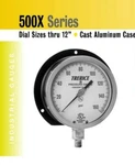 Industrial Pressure Gauge 6" Dial Trerice 0-160 Psi Lower Connection 1/4" Npt. Fixed Price $125.99.