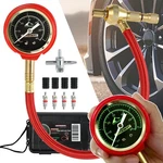 0-60PSI Air Down Deflator Glow Dial Dual Scale 4X4 Tire Pressure Gauge Off Road.. Fixed Price $21.30.
