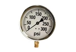 Valley Industries 41 Series Pressure Gauge - Stainless Steel, 1/4" 300 Psi. Fixed Price $49.03.