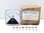 Crompton Dc Amperes Panel Meter Gauge 016-01AA-MTMT. Fixed Price $109.00.