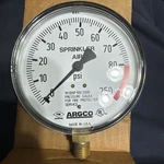 Argco 250 Psi Pressure Gauge Nsfb - Connection Size: 1/4" Npt Lm. Fixed Price $12.50.