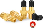 1/8"NPT Tank Valve, Anti-corrosion Brass Schrader With 1/8"MALE Npt,using. Fixed Price $17.85.