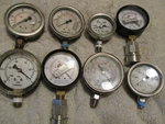 Vintage Pressure Gage Gauges Lot 8 Marsh Enerpac Weiss Noshok Airtech Mc Daniel. Fixed Price $34.55.