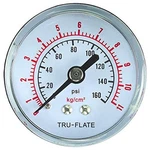 Tru-flate 24-804 0-300 Psi Air Line Back Mount Gauge. Fixed Price $24.16.