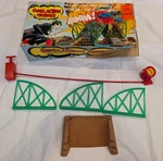 Meco Comic Book Heroes Batman Exploding Bridge With Activator Box Incomplete. Fixed Price $79.99.