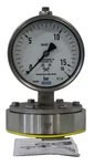 4" Wika 432.50.100 16 Bar 1" 150# Diaphragm Pressure Gauge Factory Sealed New. Fixed Price $279.00.