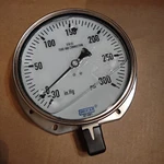 Wika 233.50.160 6" Stainless Steel Liquid Filled Pressure Gauge. 300 Psi. Fixed Price $300.00.