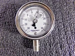 Ashcroft Compound Gauge 30" Hg Vac To Psi 2-1/2" 251009SW02BXLLV/30 (ef). Fixed Price $80.00.