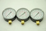 Grainger Industrial Grade, 2-1/2" Pressure Gauge 60PSI, Lot Of 3. Fixed Price $34.99.