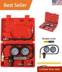 TU-21 Cylinder Leak Down Tester Kit For Cars, Trucks & Motorcycles 8-PIECE Set. Fixed Price $55.99.
