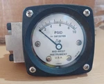 Midwest Instrument 142-SA-00-OO-10P Pressure Gauge, To Psi. Fixed Price $350.00.