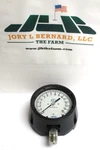 Wika Xsel 9833981, 233.34 4.5 15-PSI 1/2" Sst Mnpt Lm, Gauge Surplus. Fixed Price $75.00.