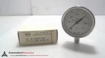 Tel-tru 2530SS4L-1H9A, Pressure Gauge, New #303468. Fixed Price $15.63.