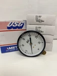 Pack Ametek Gauge 30 Psi. Glass Face DIAMETER-3.5" P505A, 1/4" Npt Bottom. Fixed Price $40.00.