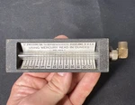 Meriam Instrument Co #RD-464-1 3" Pressure Guage Using Mercury Read Ounces. Fixed Price $35.99.