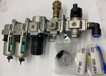 Smc Pneumatic Air 3/8 Regulator Assembly AC30C With Separators, Valve, Block. Fixed Price $139.95.