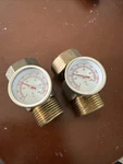 1 Outlet Adapter, Union And Temp Gauge. Fixed Price $40.00.