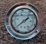 Ametek Glycerin Filled Pressure Gauge 1000 Psi/ 7000KPA, 2.5" Face, 1/8" Npt Cbm. Fixed Price $20.00.