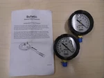 Ea Span 1-0 Bar Vacuum Gage Liquid Filled 2-1/2" Gauge 5NMZ3 E4. Fixed Price $75.00.