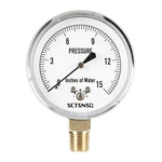 Sctsnsr To Inches Of Water Column Pressure Gauge, Capsule 0-15 INH2O. Fixed Price $23.23.
