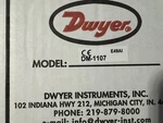 Dwyer Instruments DM-1107 Digital Differential Pressure Gauge, Plastic, Light. Fixed Price $95.00.