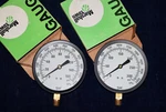 Lot Of Marshalltown 4-1/2 Pressure Gauge Fig 23 0-160 300 Psi Kpa 1/4" Conn. Fixed Price $25.00.
