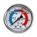 Water Pressure Gauge Glycerin Filled 035 Psi 250KPA 2" Dial 1/4" Npt Back. Fixed Price $19.02.