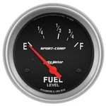 Autometer 3515 Sport-comp Electric Fuel Level Gauge 2 5/8" 73 Ohms Emp. Fixed Price $102.93.