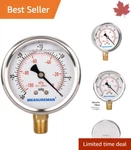 High Precision Stainless Steel Vacuum Gauge 30"HG/-100KPA-0 Durable. Fixed Price $26.00.
