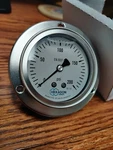 Hexagon Agility 0-200 Psi 2.5" Inch Face 10300425 Panel Mount Cng. Fixed Price $37.99.
