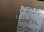 1PC New Fisher FS-67CFR-237 Pressure Regulator. Fixed Price $299.31.