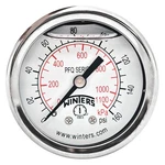 Winters PFQ2490-DRY-2FF Pressure GAUGE,2" Dial Size,silver Pk 6. Fixed Price $145.92.