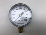 Ashcroft 25W1005PH 02L 200# 2-1/2IN Abs Pressure Gauge 1/4IN Npt 0-200 Psi.. Fixed Price $13.00.