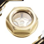 Oil Liquid Level Gauge Sight Glass G3/4 Male Brass Air Compressor Fittings. Fixed Price $13.82.