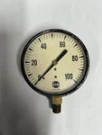 Vintage Usg U.s. Gauge #10946-1 Pressure 100 Psi (A6). Fixed Price $19.95.