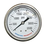 Interstate Pneumatics G7122-3500 Oil Filled Pressure Gauge Psi 2-1/2 Inch. Fixed Price $20.78.
