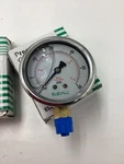 Elecall 2-1/2 Glycerin Liquid Filled Pressure Gauge 0-30PSI 1/4 Npt NPG25YC-30. Fixed Price $22.36.